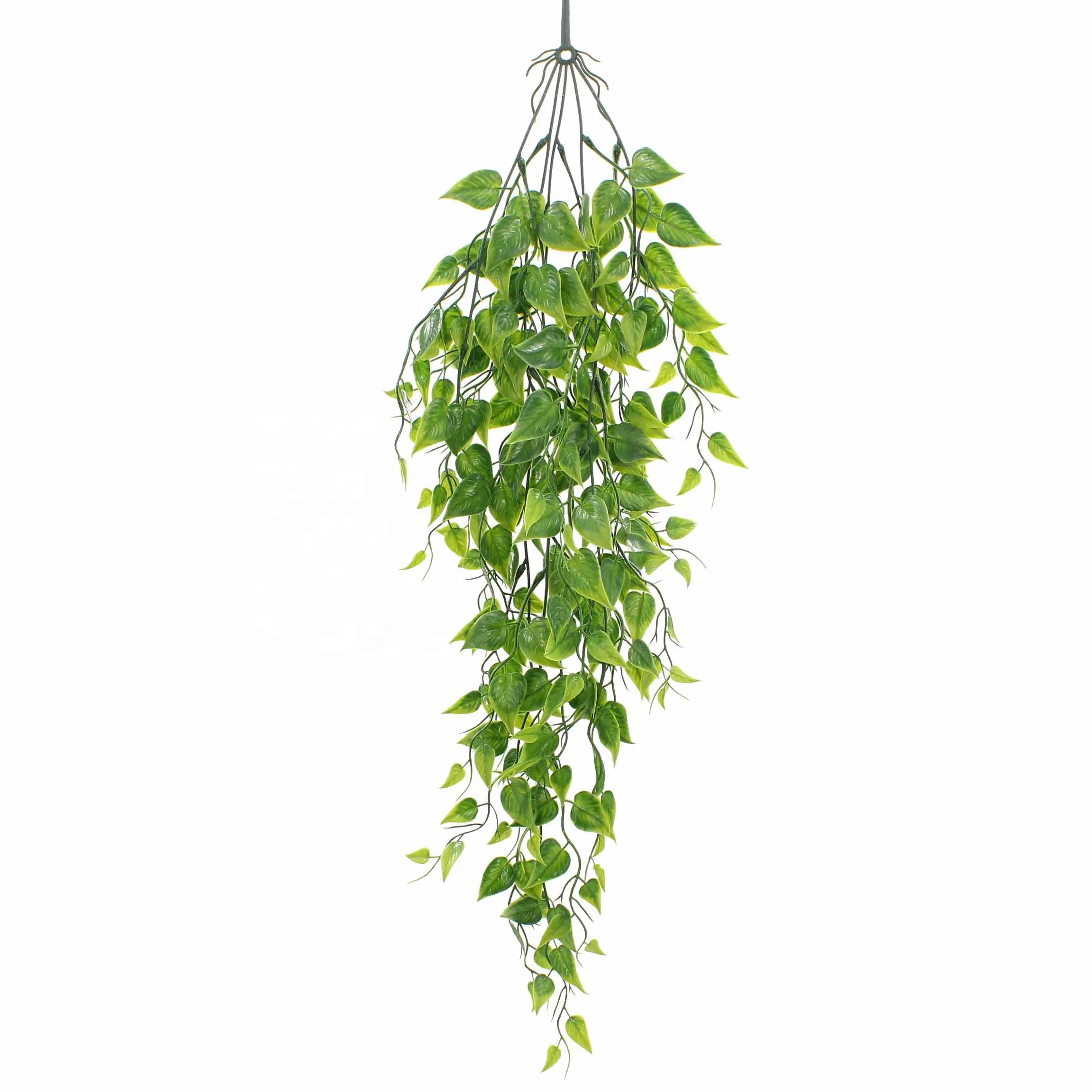 Tizen Hot Selling Hanging Plants Fake Potted Large Artificial Ivy Leaf Roll