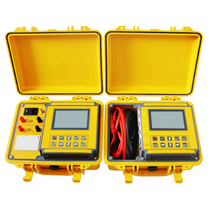 NCEL JSR910C Battery Mains Power Supply Resistance Tester Winding Coil 10A (0.2%+2 Digits) Accuracy Color Touch LCD - Product Image 5