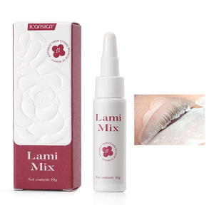 Polvo Coreano Lami Mix de Cisteamina y Camelia para Aumentar la Viscosidad de la Loción de Lifting de Pestañas Crema Permanente sin Pegamento Más Estable Fácil de Limpiar 10g - Product Image 6