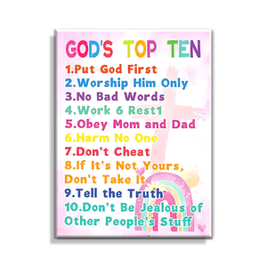 Las diez pinturas <span class=keywords><strong>de</strong></span> pared religiosas más vendidas <span class=keywords><strong>de</strong></span> <span class=keywords><strong>Dios</strong></span>: versos bíblicos, <span class=keywords><strong>citas</strong></span> coránicas, impresiones artísticas para decoración del hogar - Product Image 6