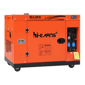 high quality 8KW 10KVA standby power air cooled single cylinder diesel generator for house