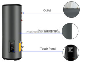 <span class=keywords><strong>Chauffe</strong></span>-<span class=keywords><strong>eau</strong></span> électrique en acier inoxydable de qualité supérieure 100L pour évier de cuisine, utilisation en extérieur, hôtel, classe énergétique A, montage mural - Product Image 3