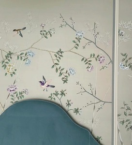 Papel Tapiz Cuadrado Envejecido Pintado a Mano Zhenling para Decoración de Paredes Interiores del Hogar - Product Image 5