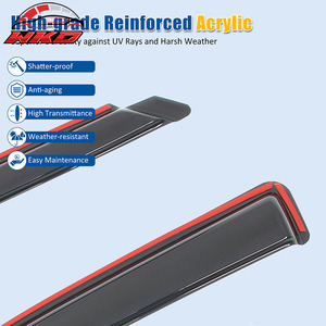 Viseras para Ventanas en el Canal para Ford F-150 Crew Cab 01-03 y Lincoln Blackwood 02-03 - Product Image 4