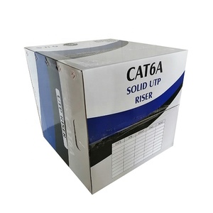 كابل إيثرنت تشانغباو 23AWG Cat6a UTP عالي السرعة للشبكات والاتصالات، كابل LAN للاتصالات، متاح بتصميم حسب الطلب - Product Image 1
