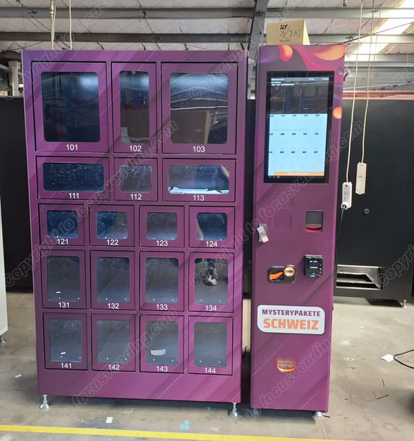 Large Capacity Popular Anime Figurine Blind Boxed Vending Machine Mystery Bags Locker Vending Machine