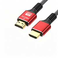 Qiulink 8K HDMI 2.1 Kabel mit Ethernet 48Gbps 8K 60Hz 4K 120Hz eARC Dynamisches HDMI Geflochtenes HDMI-Kabel für Smart TV und Spielkonsolen