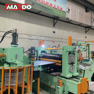 Lignes de refendage de bobine Couteaux Ligne de refendage de bobine pour rouleau d'acier <span class=keywords><strong>MAXDO</strong></span> Ligne de refendage d'alimentation de bobine - Product Image 2