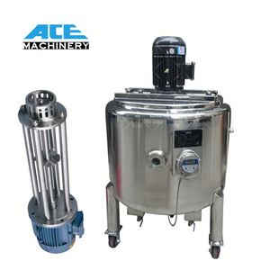 Mezclador Emulsionante al Vacío de 200L SUS316L con Homogeneización de Alto Cizallamiento para Crema, Esencia, Suero, Pasta de Dientes y Loción - Product Image 3