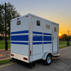 2025 Outdoor Luxury Bathroom Mobile Restroom <b>Portable</b> <b>Camping</b> <b>Toilets</b> Trailer Manufacturers For Sale - Product Image 1