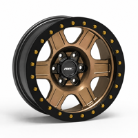 Jantes tout-terrain Roc Custom 6X135 4X4 pour pick-up, jantes forgées Beadlock 17X9 pour Ford F150 Raptor R