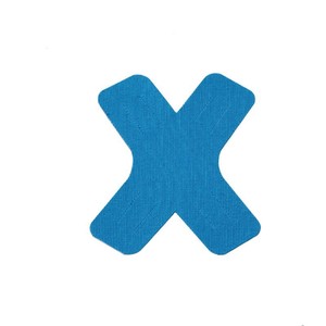 Cinta de kinesiología en forma de X para soporte de rodilla, trastorno de rótula, deportes, fitness, uso exterior, mezcla de algodón y elastano, unisex - Product Image 3