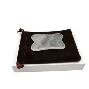 Autentica pietra di <span class=keywords><strong>giada</strong></span> Gua Sha strumento personalizzato Logo di cristallo <span class=keywords><strong>giada</strong></span> massaggiatore per la cura del corpo naturale quarzo Guasha Cuarzo - Product Image 6