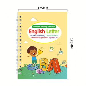 Cuaderno de Caligrafía Mágica Multilingüe Personalizado al por Mayor, Cuaderno de Práctica de Caligrafía Reutilizable con Ranuras - Product Image 4