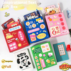 Vente en gros de boîte aveugle de papeterie pour enfants Boîte cadeau en papier thermoscellée pour la rentrée scolaire - Product Image 3