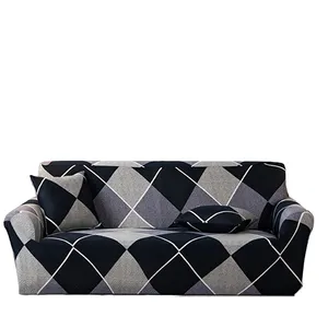 High Quality Sofa Covers For 7 Seater Stretchable L Shape Corner Slipcover