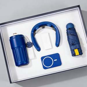 Custom Logo Notebook Stainless Steel Tumbler USB Premium Corporate <b>Gift</b> <b>Set</b> - Product Image 1