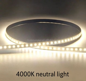 Copper DC12V/24V 6W/m SMD2835 4100K White <b>LED</b> Strip Light IP20 Rated Dimmable Remote Control for Advertising Signage - Product Image 3