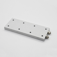 Plaque de refroidissement liquide, 1 pièce, plaque à eau froide en aluminium, Micro canal