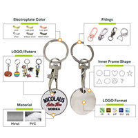 Vente en gros Porte-clés Porte-clés avec logo personnalisé Accessoires promotionnels en métal acrylique Mini CD 3D en cuir d'autodéfense vierge