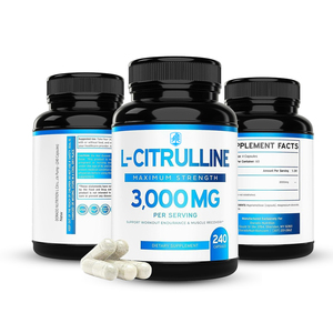 Cápsulas de L-Citrulina de Alta Pureza, Vasodilatante, Aumenta el Suministro de Oxígeno, Marca Privada, Stock Disponible, Éxito en Ventas para Fitness - Product Image 1
