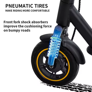 Scooter <span class=keywords><strong>elettrico</strong></span> 500W potente veloce a lungo raggio adulto E-scooter con controllo APP altoparlante Bluetooth pieghevole E pendolarismo - Product Image 4