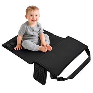 Cama de Viaje Portátil para Niños Pequeños, Asiento de Avión para Bebés, Extensor de Asiento de Avión para Niños, Borde Flexible y Suave - Product Image 1
