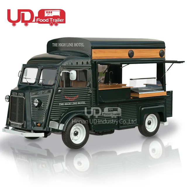 Ticari mobil mutfak yemek arabası dondurma kahve Van sokak yemeği kamyon elektrikli yemek arabası satılık