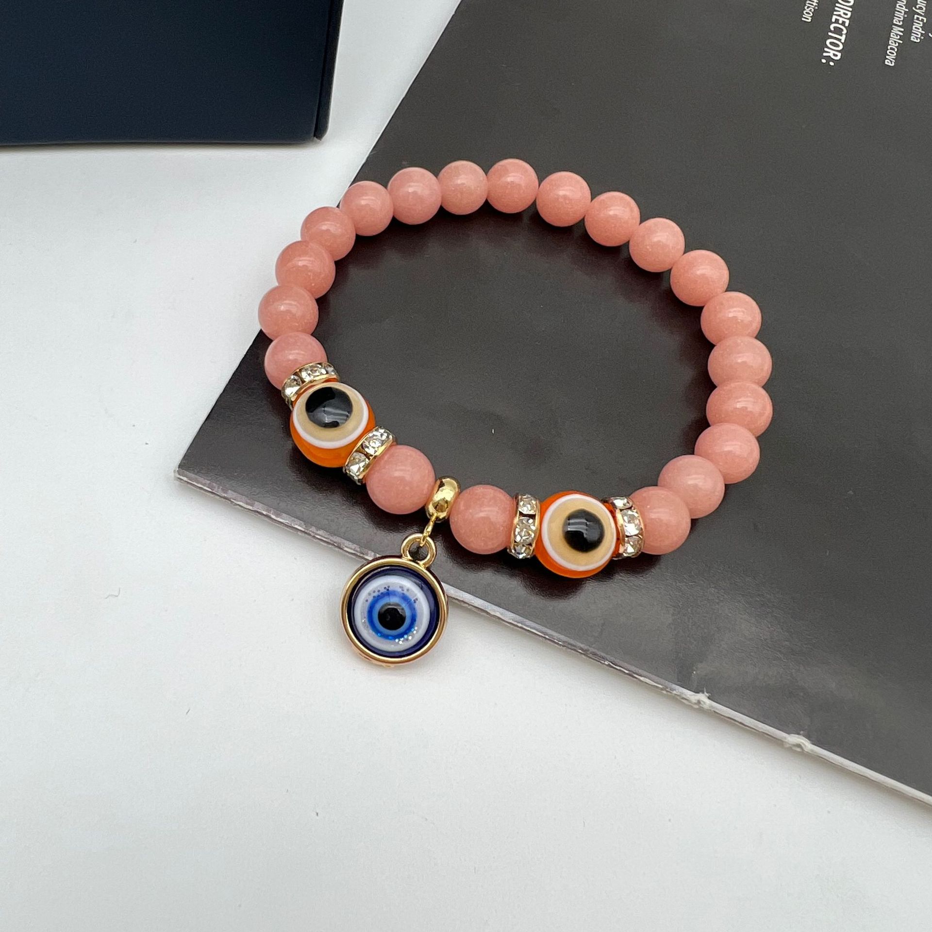 Pierre lumineuse, orange