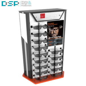 แว่นกันแดดอะคริลิคหมุนได้<span class=keywords><strong>12</strong></span>เฟรมสำหรับวางบนเคาน์เตอร์ผลิตตามสั่งผลิตจากโรงงานในเวียดนาม - Product Image 4