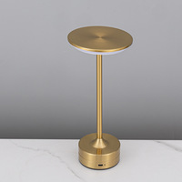 Lampe de bureau UFO moderne en aluminium avec chargement USB tactile, lumière d'ambiance LED, style américain, créative, pour restaurant, bar, veilleuse