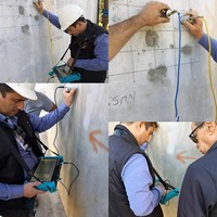 GTJ-U910/920 Prueba ultrasónica (NDT) de hormigón (NDT) - Velocidad de pulso ultrasónico - Mejor precio para detector de defectos ultrasónico