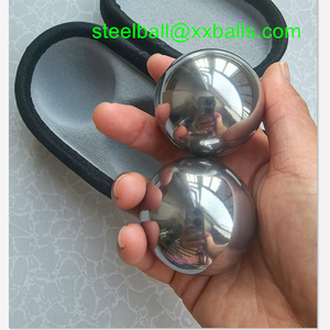 Ejercicio manual AISI304 Bolas Baoding de acero inoxidable 60mm 45mm 50mm 40mm para balonmano de Fitness - Product Image 2