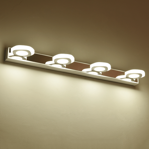 Modern Villa Hotel Home <b>Bathroom</b> Washroom Vanity Lamp Longer Rectangle LED Wall <b>Mirror</b> Light Dimmable 3-Year Warranty - Product Image 5