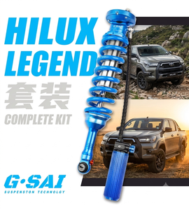 โช้คอัพหลังเหล็กไนโตรเจนแบบปรับได้สองระดับ G-SAI <span class=keywords><strong>Custom</strong></span> 4x4 สำหรับรถออฟโรด ใช้กับรถยนต์ Hilux ยกสูง - Product Image 2