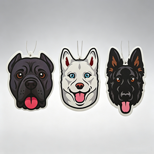 Diffuseur d'air pour voiture tendance avec motif de chien de compagnie Husky <span class=keywords><strong>Berger</strong></span>, senteurs personnalisées - Product Image 5
