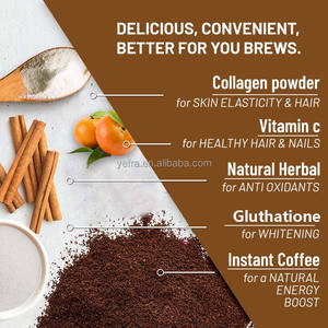 Cilt beyazlatma <span class=keywords><strong>C</strong></span> vitamini infüzyon % çözünebilir kahve çiçeklenme kahve için kollajen tozu takviyesi - Product Image 4