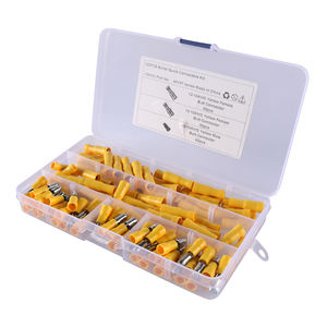 <span class=keywords><strong>Kit</strong></span> <span class=keywords><strong>de</strong></span> conectores <span class=keywords><strong>de</strong></span> terminales <span class=keywords><strong>de</strong></span> engarce amarillo, 120 unidades, precio al por mayor en BAJUTU para coches, Shopify, Ebay, superventas <span class=keywords><strong>de</strong></span> Wish - Product Image 2