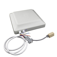 Lecteur de carte UHF intelligent longue portée Contrôle d'accès de porte RS232/485 pour système de stationnement Antena Lecteur intégré RFID 5M G20