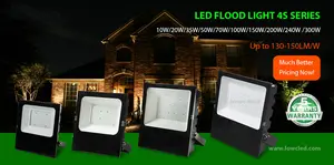 PIR Sensor LED Floodlight Waterproof Security Spotlight 10W 30W 50W 100W 200W LED Flood Light Outdoor For Garden Street Wall
