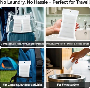 Ladies <b>Disposable</b> Cotton Briefs Breathable Portable Perfect Design Move Effortlessly for Hospital Stays - Product Image 6