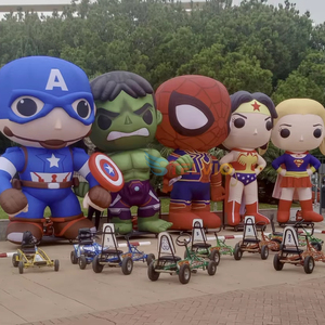 Mỹ phim nhân vật đi bộ Inflatable phim hoạt hình trang phục cho quảng cáo <span class=keywords><strong>inflatables</strong></span> - Product Image 2