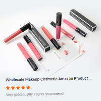 ODM pacchetto personalizzato accendino all'ingrosso elegante fantasia rossetto fascino lucido lustro estremo Halloween donna lucidalabbra rosa