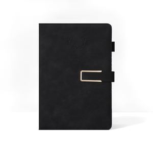 Promotion Wholesale Black Stone Paper Journal <b>Notebooks</b> Sustainable Journal Leather Lined PU Custom <b>Notebook</b> With Logo - Product Image 4