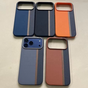 เคสโทรศัพท์มือถือหนัง PU คุณภาพพรีเมียม ทนทาน กันกระแทก หรูหรา สำหรับ 17 Pro Max 14 15 16 Pro Max - Product Image 6