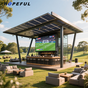 Écran solaire chargé pour les jeux de football bar <span class=keywords><strong>Garder</strong></span> Park Restaurant Vidéo Mur Pantalla Led Module Panneau d'affichage Publicité Signalisation - Product Image 1
