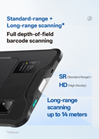 Tableta Industrial Resistente con Android 15.0, Pantalla IPS de 10.95 Pulgadas y Resolución de 1920x1200, Procesador MTK, Wi-Fi 5G, 10000 mAh, ROHS, Resistente al Agua, Nueva ZEBRA