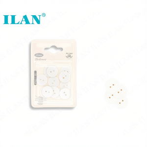 Bottoni Bianchi Ilan 20Mm 2 Fori 12 Pezzi Per Cucito - Product Image 1