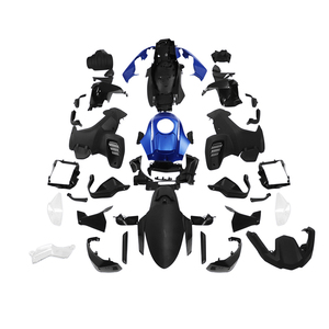 Kit Completo de Carenado de Inyección con Cubierta Lateral de Batería para BMW K51 R1200GS ADV 2012-2019, ABS de Alto Rendimiento, Pintado en Negro - Product Image 4