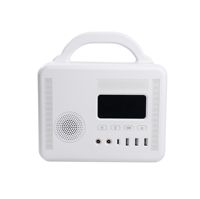 Station d'alimentation portable Bluetooth avec batterie solaire et générateur solaire mobile DC